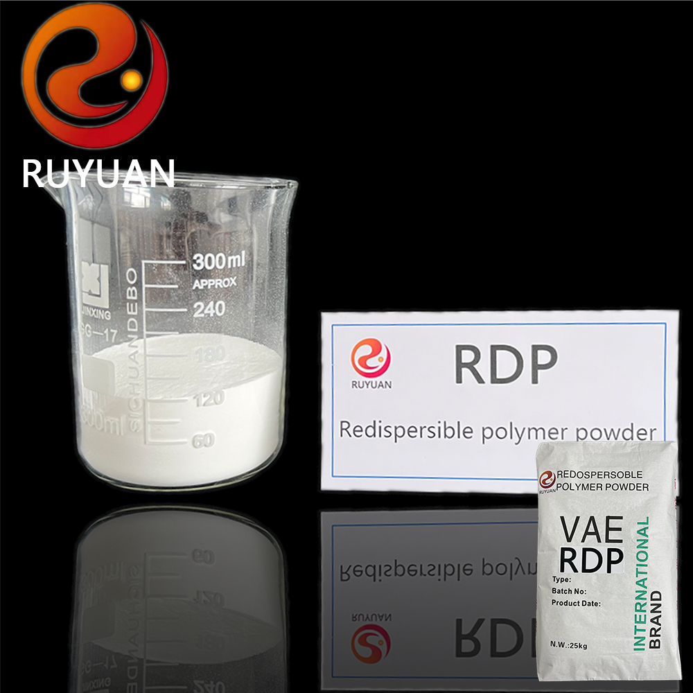 Ruyuan Best Selling Tile Adhesive Additive Redispersible Polymer Powder White Cement for Wall Putty