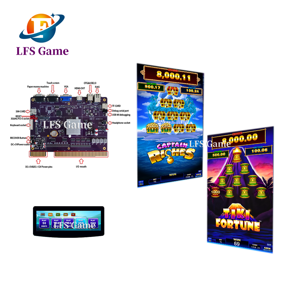 USA Ultimate Choice 4 in 1 Vertical Game Board video skill game  Coin Operated Arcade Machine PCB board