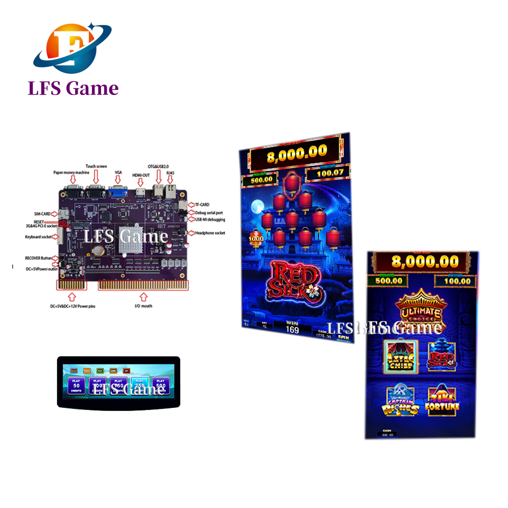 USA Ultimate Choice 4 in 1 Vertical Game Board video skill game  Coin Operated Arcade Machine PCB board