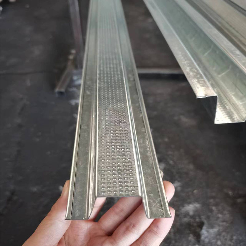 South America price galvanized steel framing main channel 37mm 2.44M viguetas 53mm omega profile furring channel