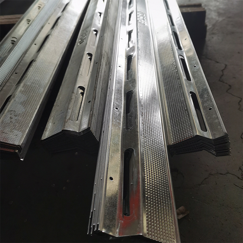 drywall profile steel angle iron furring channel sound isolation profile galvan steel resilient channel