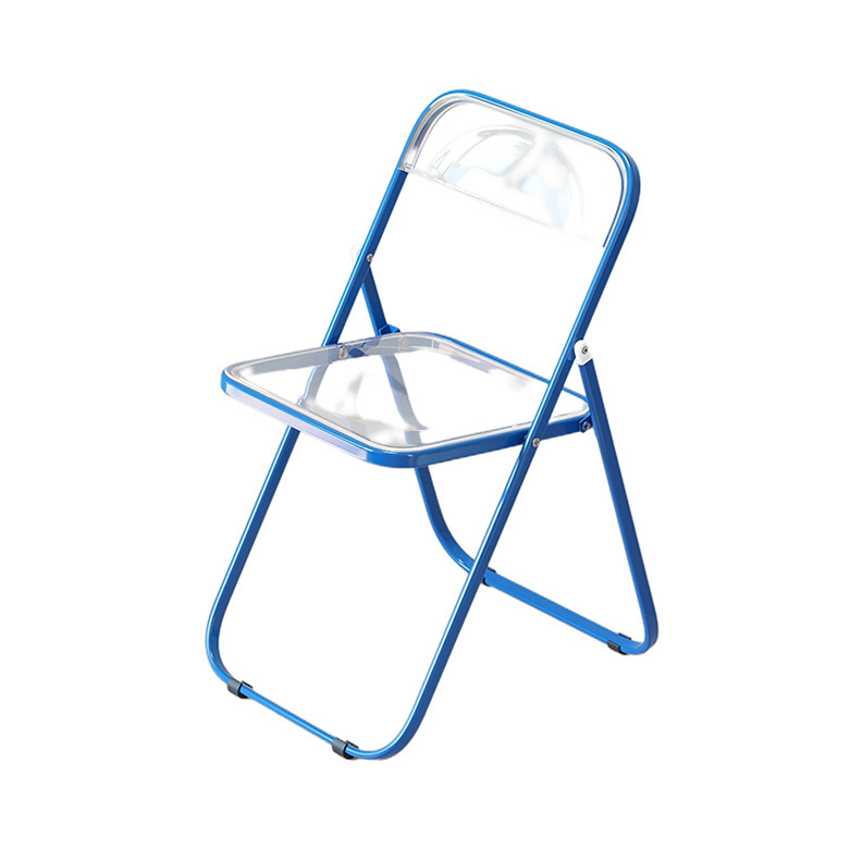 China Manufacture Living Room Chairs Clear Folding Chair Plasticas Cafe Chair