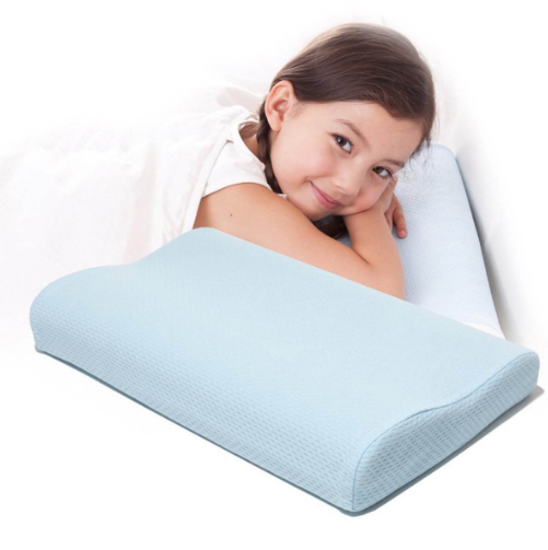 Bamboo Vacuum packing Private Label Anti Snore Memory Foam Curved Bedding Hotel Headrest contour Pillow