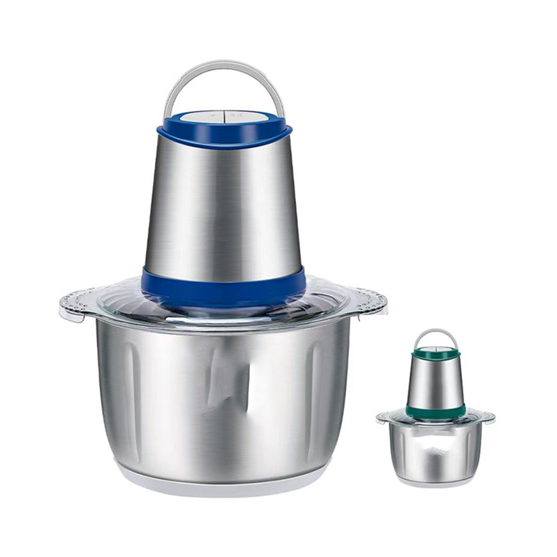 2024 Chinese Wholesale Prices blue green Kitchen Expert Food Processor Electric Mini Food Chopper Meat Grinders