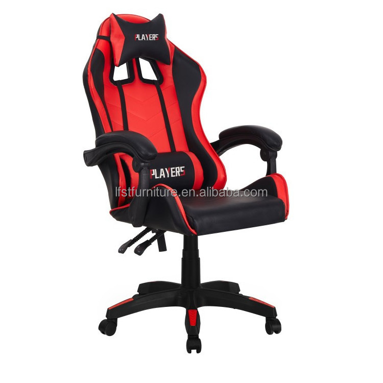 Cheap Price  Leather Scorpion Pro Black Red Office Gamer Gaming Chair for Computer PC Game