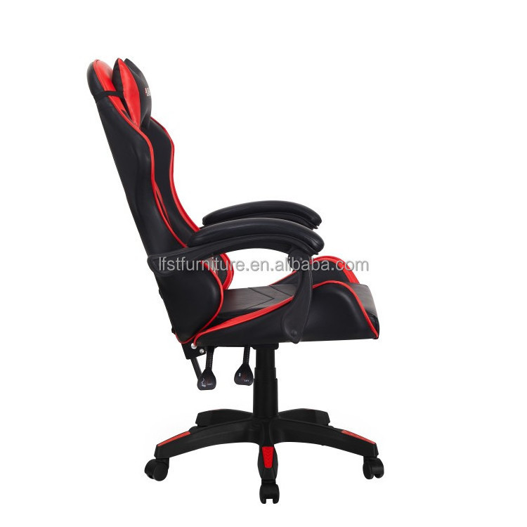 Cheap Price  Leather Scorpion Pro Black Red Office Gamer Gaming Chair for Computer PC Game