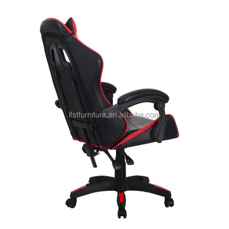 Cheap Price  Leather Scorpion Pro Black Red Office Gamer Gaming Chair for Computer PC Game