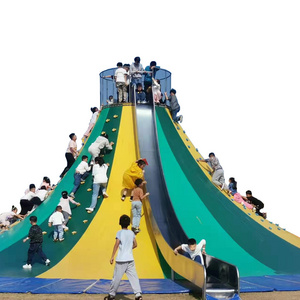 Thrilling devil slides-waves Kids Games Plastic Soft Play Area Children Indoor Playground Equipment Slides