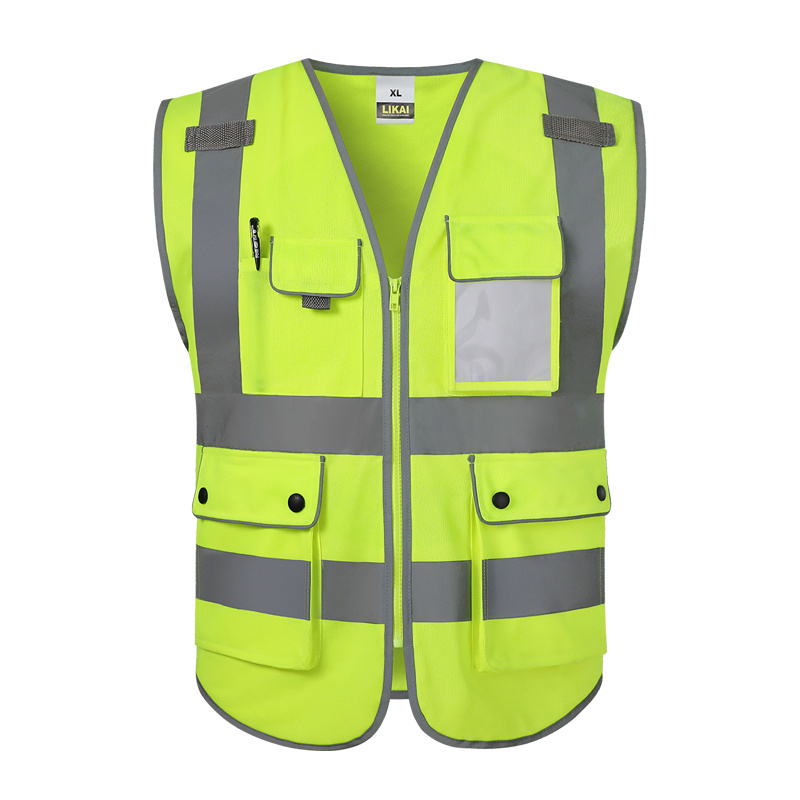 Custom Night Bike Vest Advertising Led Safety Reflective Vest