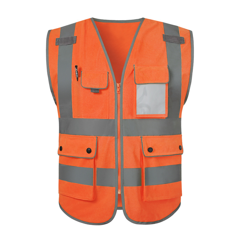 Custom Night Bike Vest Advertising Led Safety Reflective Vest