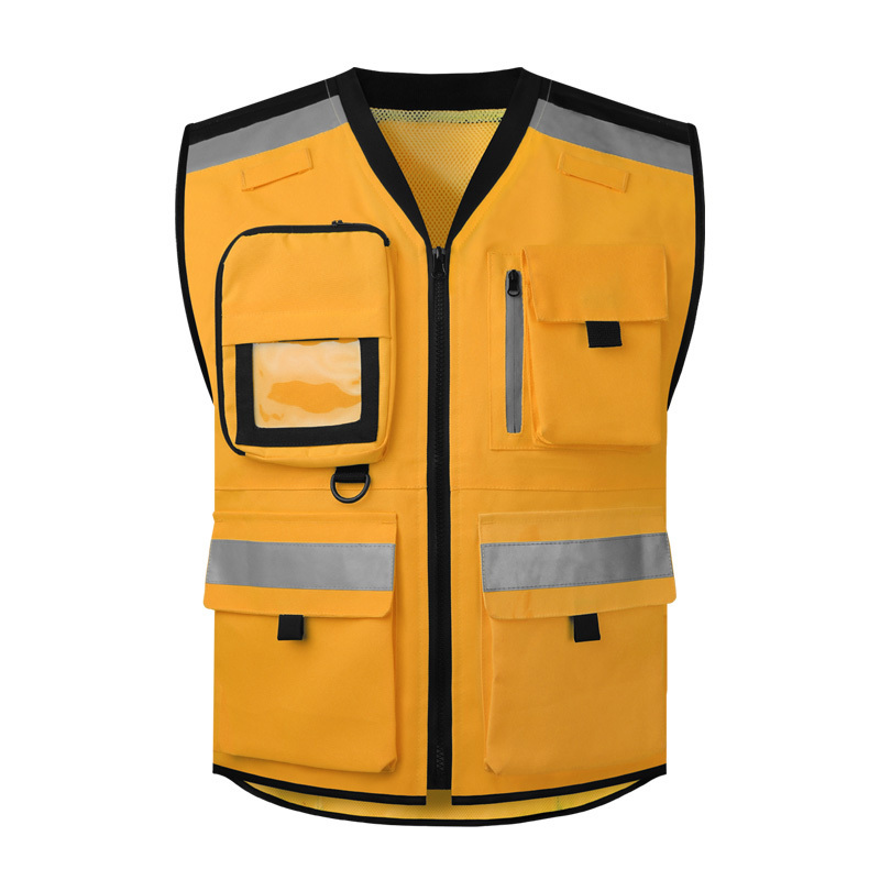 Wholesale  High Visibility Reflective Safety Security Vest Construction Traffic/Warehouse