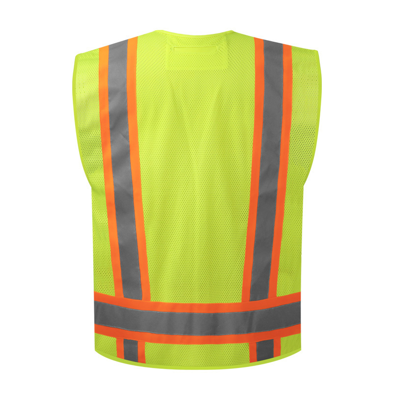 Longfang 5-point breakaway Factory Directly Provide safety vest with multi pockets