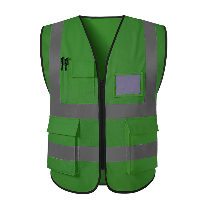 Reflective Vest High Quality Engineer Polyester Customized Logo Reflective Safety Vest Clothing