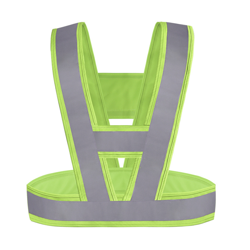 safety vest mesh and night walking safety gear reflective safety vest clothing with hoodie reflective belt