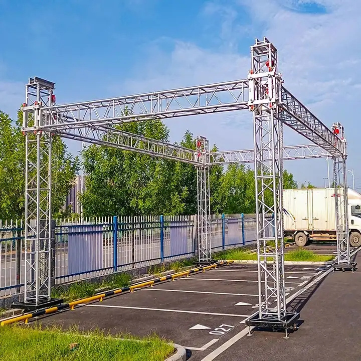 tech team truss cubo in alluminio used steel trusses for sale