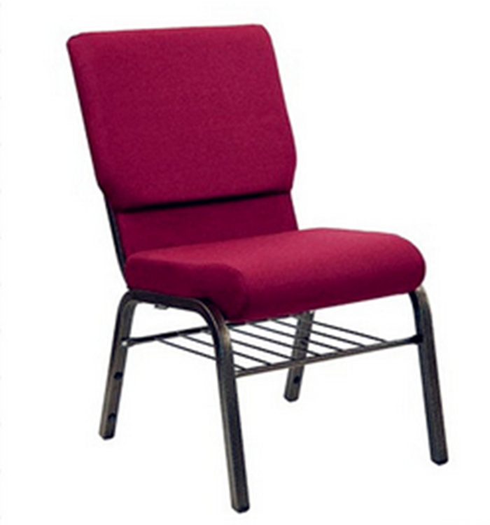 Cheap and strong metal used church chair for sales