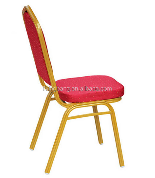 Commercial furniture wholesale cheap price stackable used steel banquet dining chairs for sale