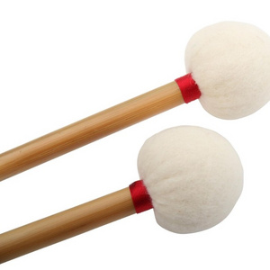 2023 new design orff percussion accessories glockensples mallet drum stick kids snare marching tenor sticks