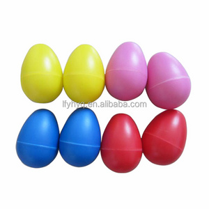 New Item Plastic Maracas Eggs Colorful Percussion Egg Shakers Toy Musical Instrument For Kids