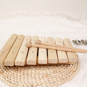 Montessori toys for babies 6-12 months educational wooden xylophone 8 notes 8 tones