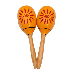 Sand hammer rattle early educational hand bell maracas hand percussion rattles custom