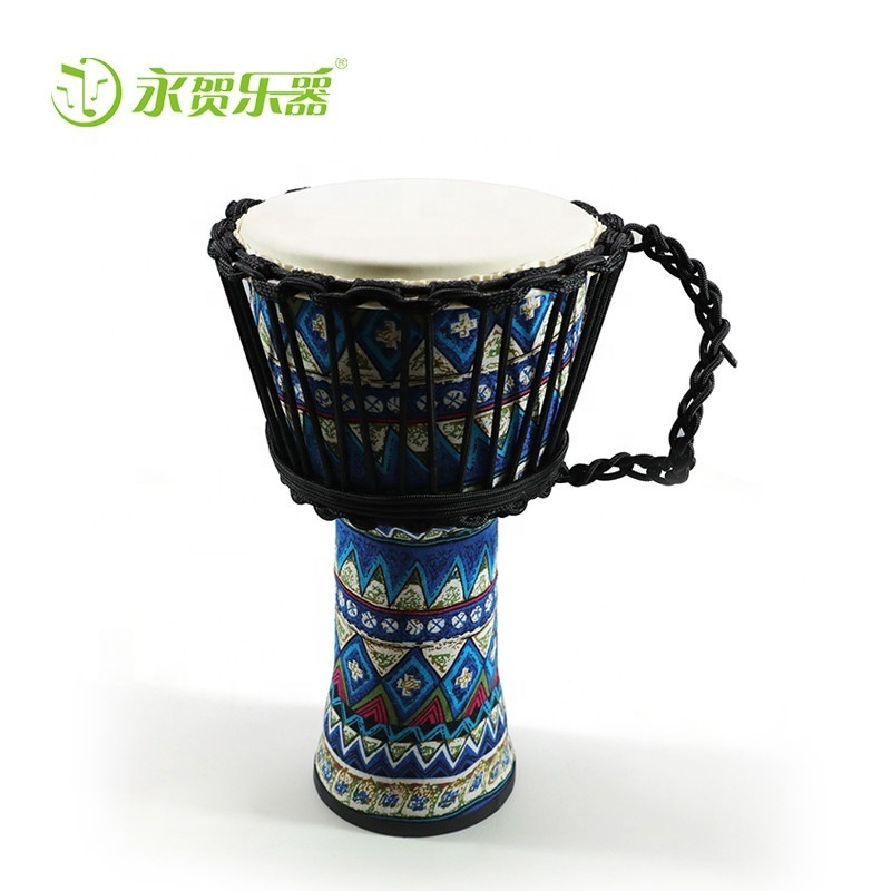 Colour ABS Material Portable percussion instrument 8 10 12 Inch  hand drum African drum djembe