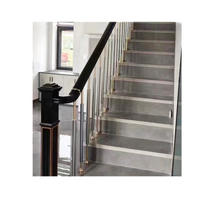 Wholesale price aluminum magnesium alloy baluster casting indoor baluster modern stair railing handrails balustrades