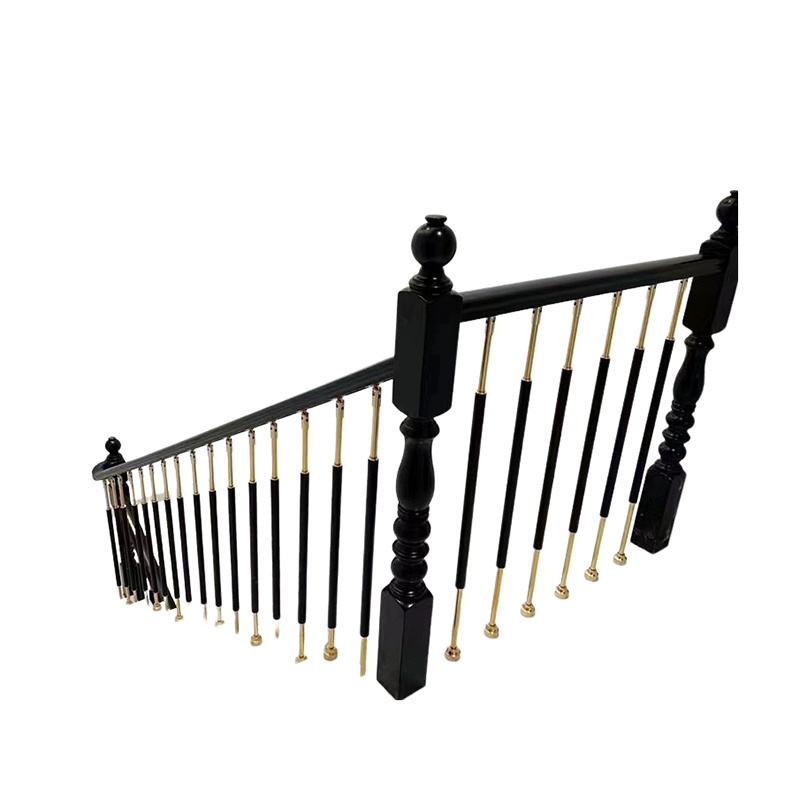 Wholesale price aluminum magnesium alloy baluster casting indoor baluster modern stair railing handrails balustrades