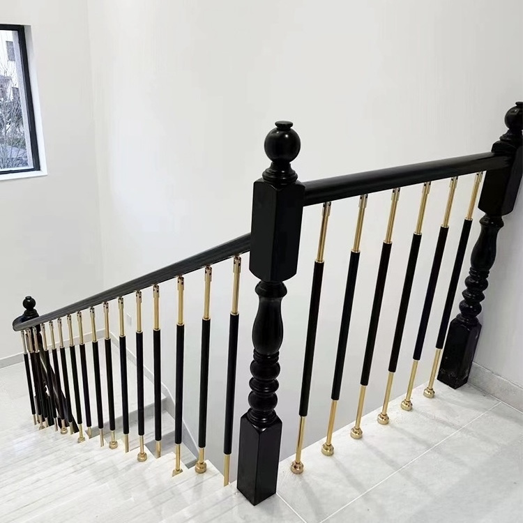 Wholesale price aluminum magnesium alloy baluster casting indoor baluster modern stair railing handrails balustrades