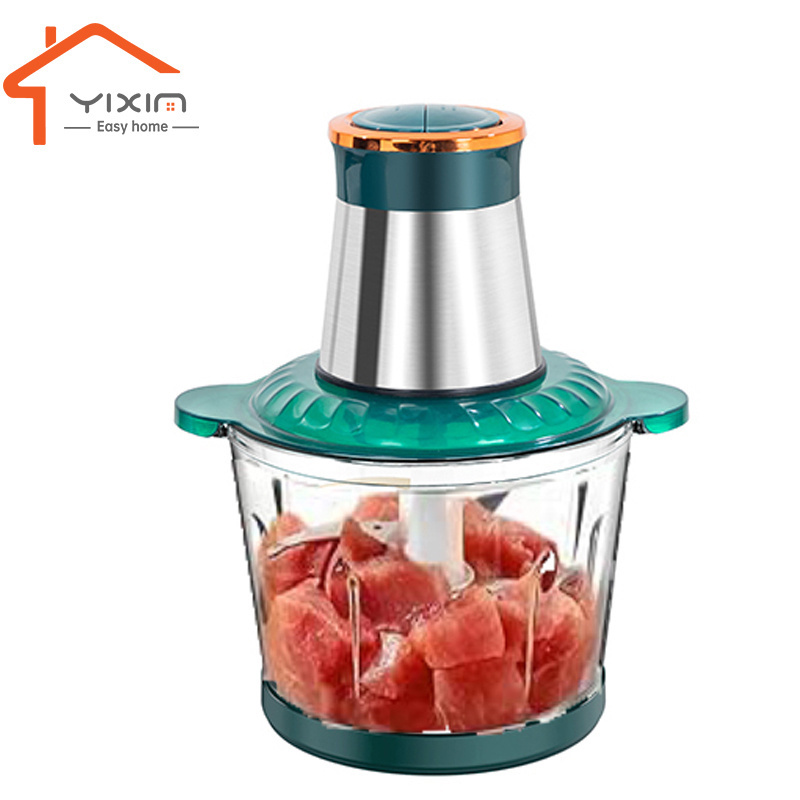 kitchen accessories food processor glass bowl 2L 3L 5L meat grinders & slicers