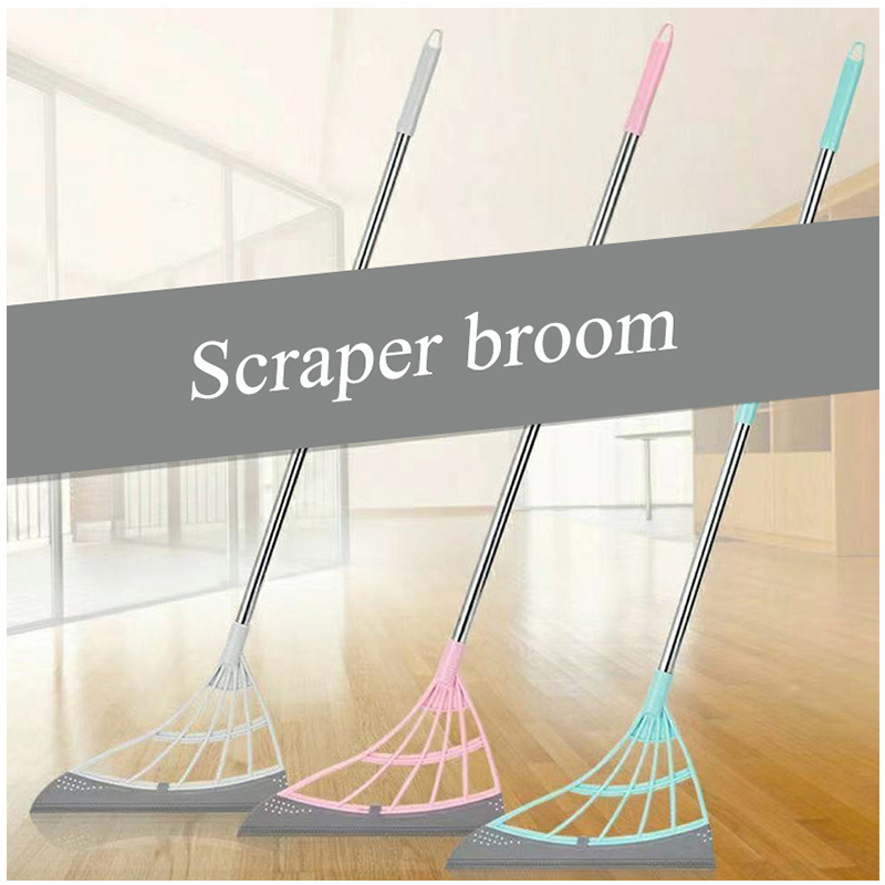 China manufacturer telescopic wiper magic broom scraper brooms