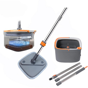 Self Separation Dirty and Clean Water System Self Rotating Mop Square Mop and Bucket Set