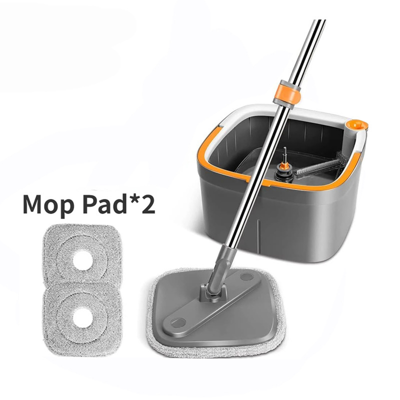 Self Separation Dirty and Clean Water System Self Rotating Mop Square Mop and Bucket Set