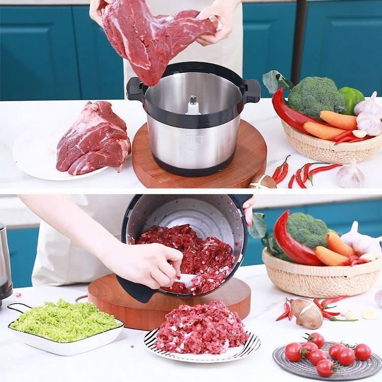 meat grinders, 6l expert all steel slicers chopper kitchen in 1 stainless multifunctional blender electric