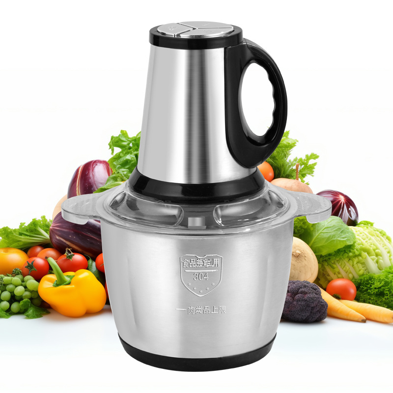 chopper machine portable multipurpose kitchen expert 3l 2l  king electric multifunction food processor with meat grinder