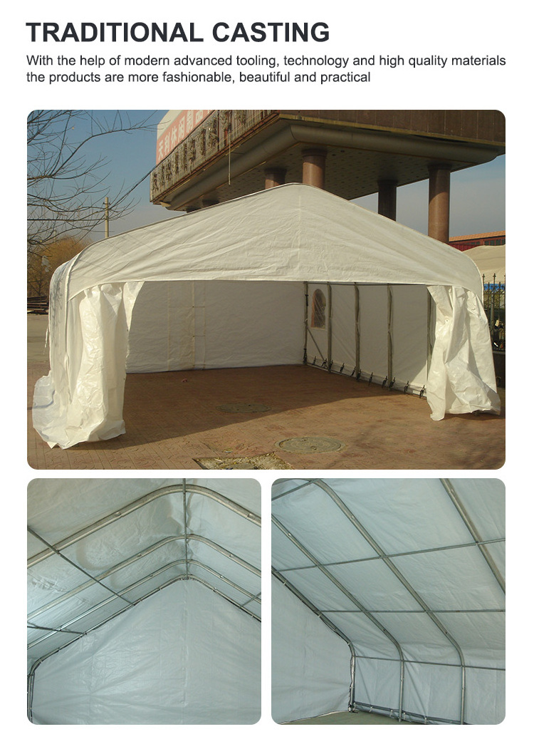 Metal Carport Frame Transparent Carport Roofing Sheet Hydraulic Folding Carport For Mobile Car