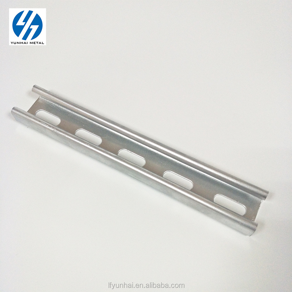 hot dip galvanized slotted gi c channel weight