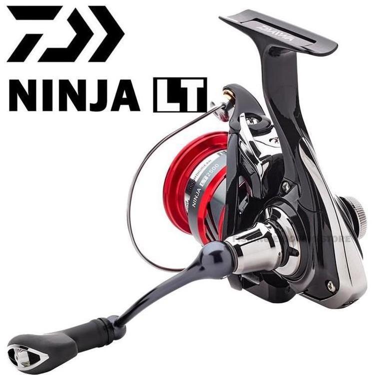 New DAIWA Ninja Spinning Reel with Shallow Spool and Slant Lip for Long Casting, Anti-seawater Fishing Line Reel