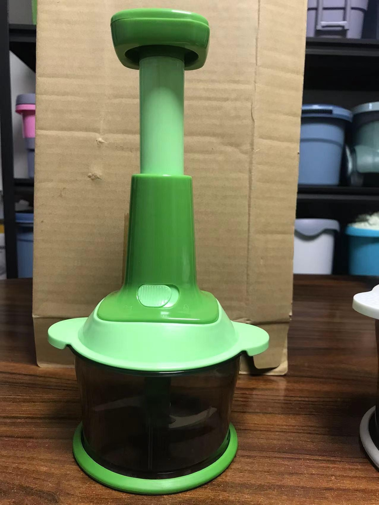 Multi-function Hand-pull Food & Vegetable Cutter 0.8L 1.5L 2.5L Meat Grinder Portable Manual Stirrer Onion Masher Garlic Chopper