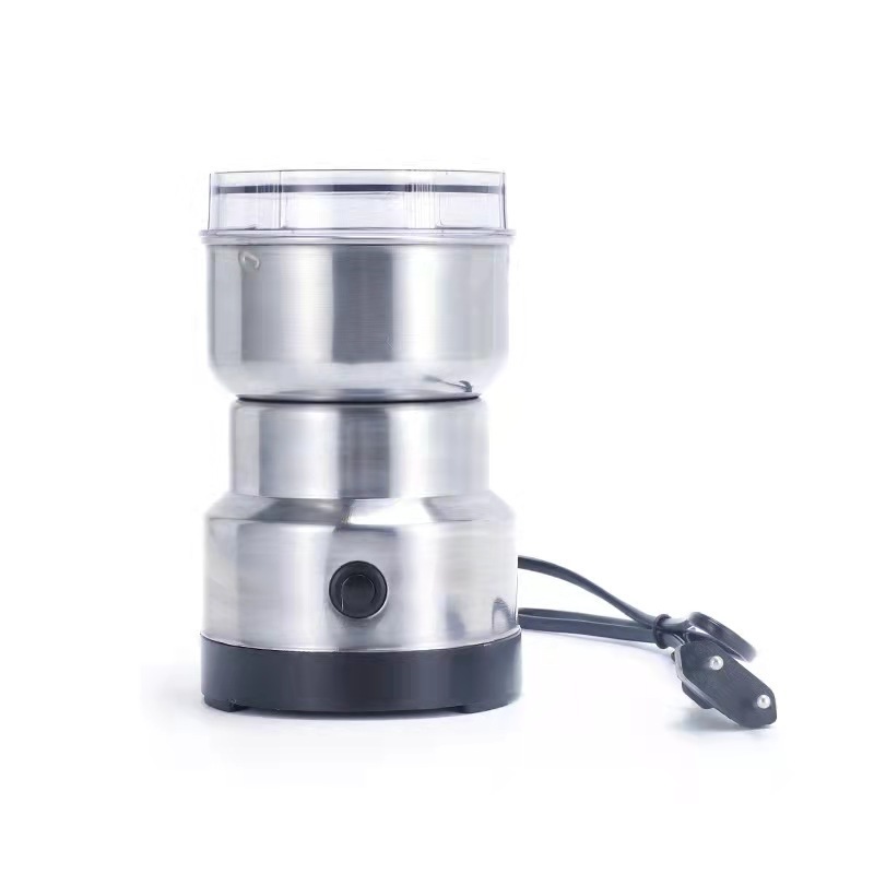 Household Electric Stainless Steel Dry Food Coffee Bean Nuts Rice Grinder for Household