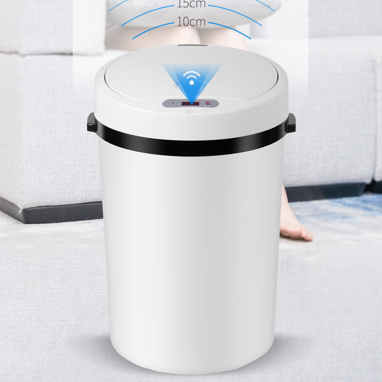 Household intelligent automatic trash can Touchless Sensor Smart Waste Bins