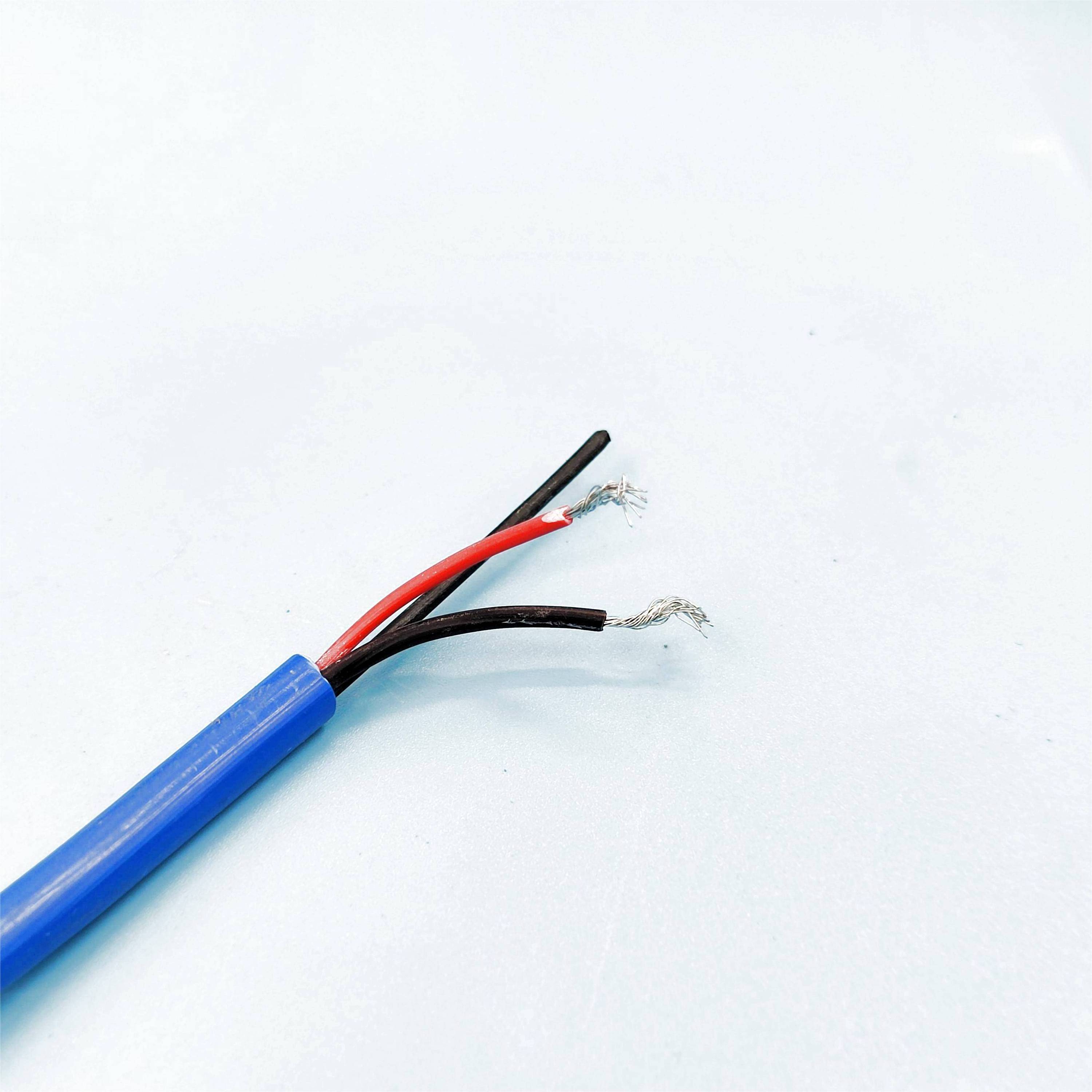 Temperature and humidity detection cable for agricultural seed storage