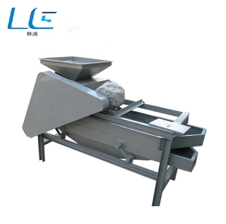 Small Walnut Almond Palm Kernel Cracking Sheller Shelling Machine From Factory