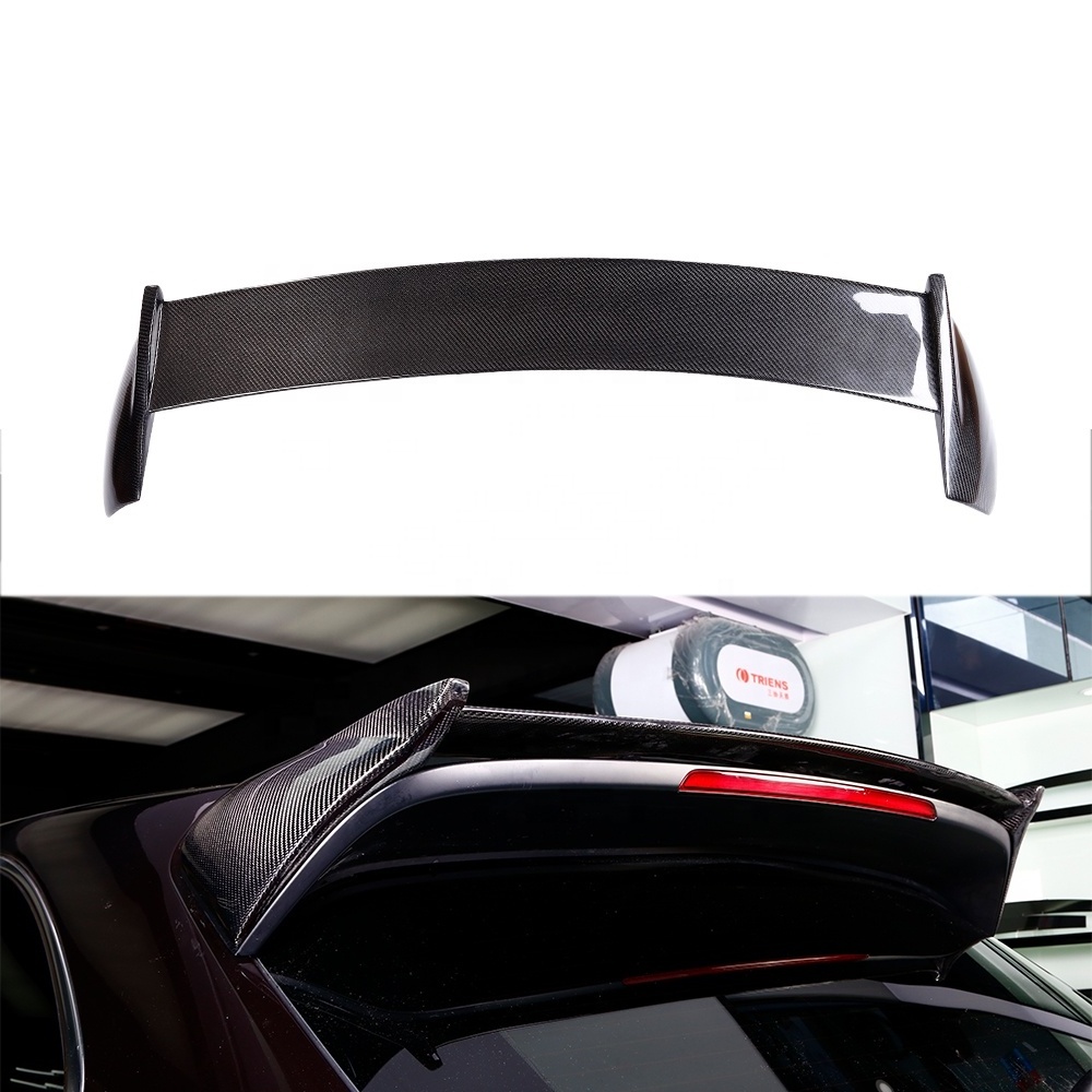 For Porsche Cayenne 958 2014-2017 Carbon Fiber Roof Spoiler Real Carbon Fiber Car Window Spoiler For Porsche