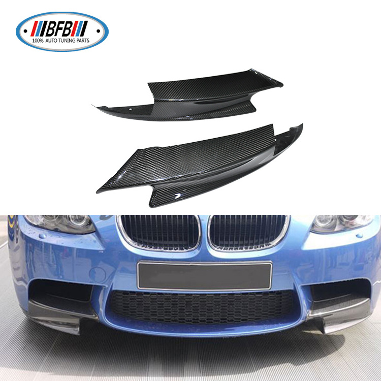 M3 Dry Carbon Fiber Front Lip Splitters for 3 Series E92 M3