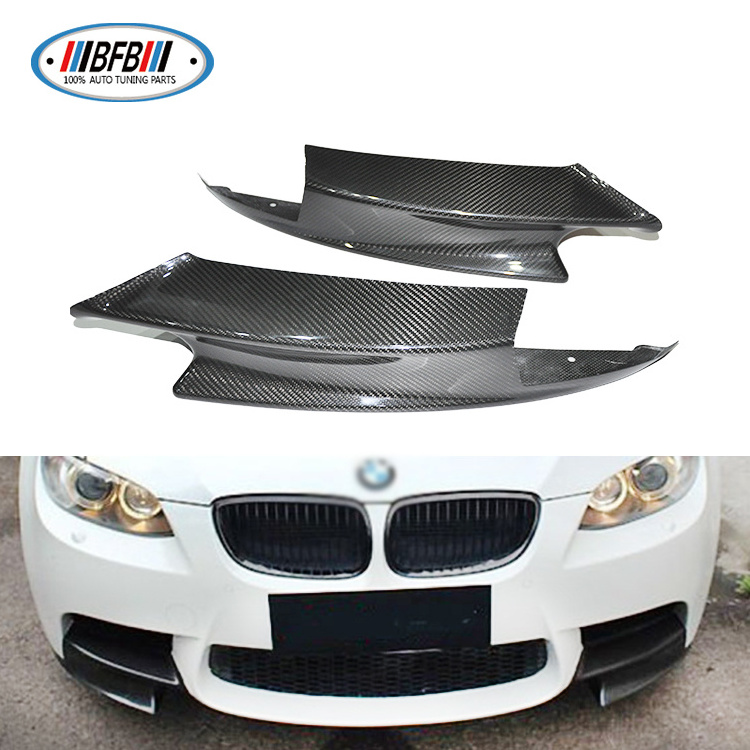 M3 Dry Carbon Fiber Front Lip Splitters for 3 Series E92 M3