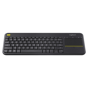 Logitech K400 Plus Wireless Touch Keyboard With Touchpad For Pc Laptop Android Smart Tv Htpc Household Office Gaming Keyboard