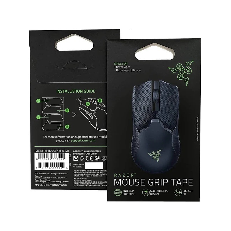 Razer Viper Mini Mouse Grip Tape Razer Mouse Anti-slip Stickers For Razer Basilisk Series Deathadder Series