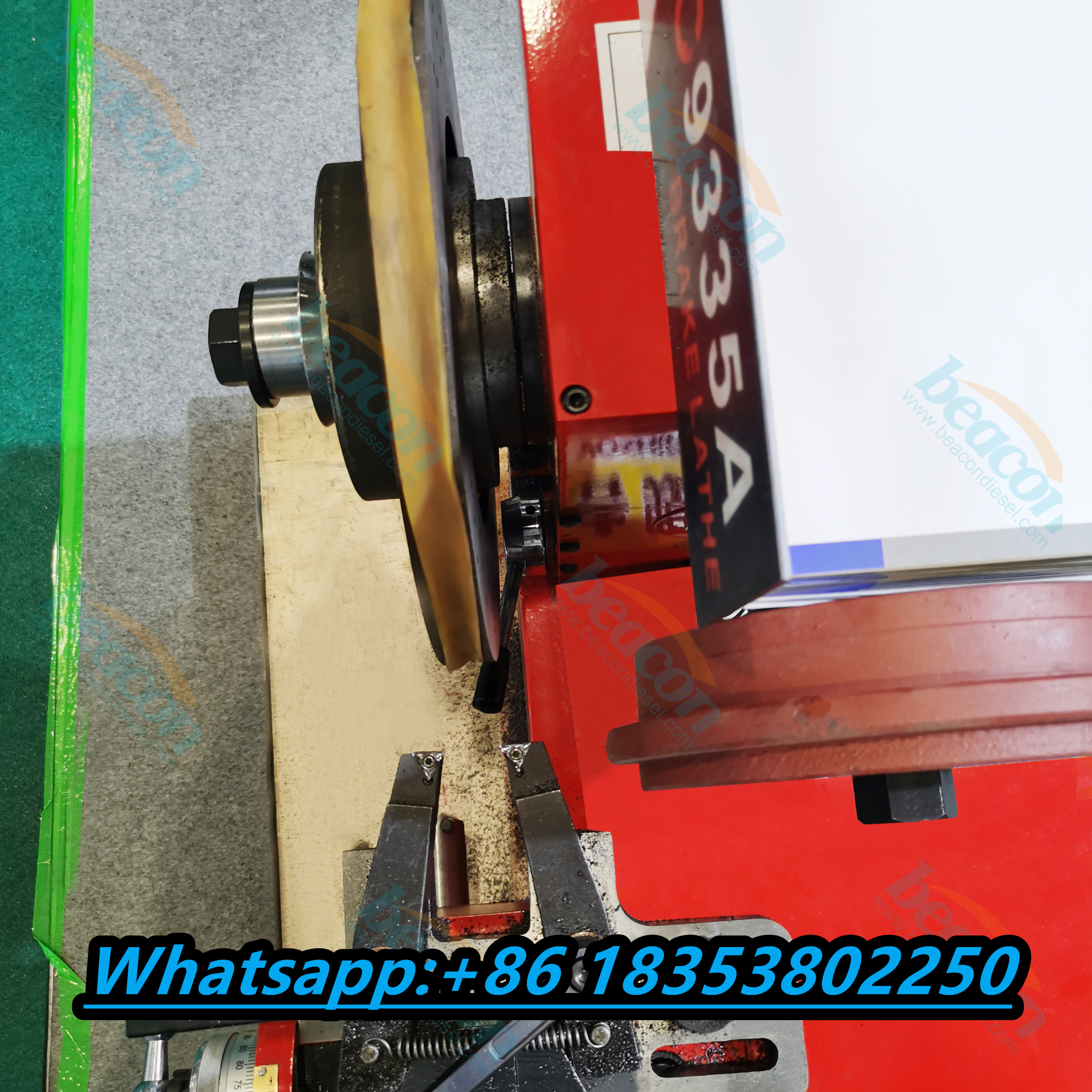 Mechanic Car Brake Lathe C9335A Brake Disc Drum Cutting Machine Small Car Brake Disc Repair Lathe