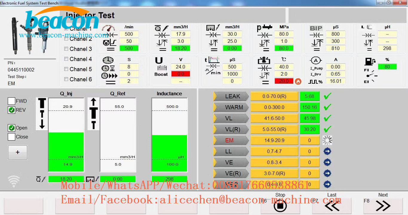 CRS960 common rail system tester for eps200 eps118 eps100